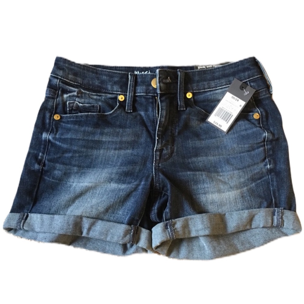 🆕 High Rise Jean Shorts